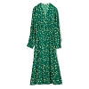 Платье Uniqlo в цветочек (Зеленое)